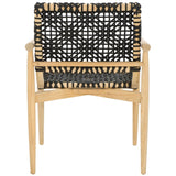 Sianna Accent Chair - Breezy Elegance with Artful Weave and Sculpted Design for Stylish Comfort