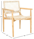 Sianna Accent Chair - Breezy Elegance with Artful Weave and Sculpted Design for Stylish Comfort