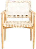 Sianna Accent Chair - Breezy Elegance with Artful Weave and Sculpted Design for Stylish Comfort