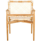 Sianna Accent Chair - Breezy Elegance with Artful Weave and Sculpted Design for Stylish Comfort