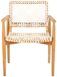 Sianna Accent Chair - Breezy Elegance with Artful Weave and Sculpted Design for Stylish Comfort