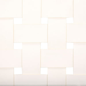 Dionne Accent Chair - Chic Curved Design with Comfortable Leather Strips and Sculpted Wooden Frame