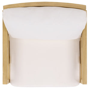 Safavieh Montford Accent Chair Structured Square Frame for Modern Living Rooms and Reading Nooks ACH1205A
