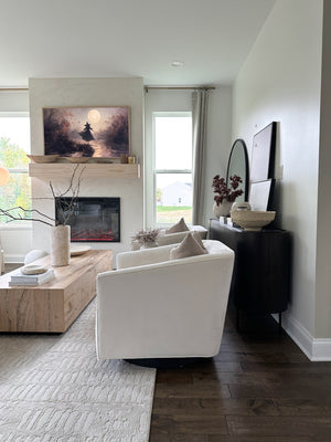 Safavieh Birdie Accent Chair In Cream – Stylish Square Design With Wood, Fabric, And Metal Accents Creme Wood,Fabric And Metal Ach1302a