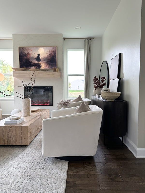 Safavieh Birdie Accent Chair In Cream – Stylish Square Design With Wood, Fabric, And Metal Accents Creme Wood,Fabric And Metal Ach1302a