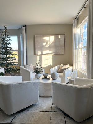 Safavieh Birdie Accent Chair In Cream – Stylish Square Design With Wood, Fabric, And Metal Accents Creme Wood,Fabric And Metal Ach1302a