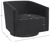 Safavieh Birdie Accent Chair Black ACH1302B