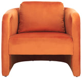 Safavieh Fifer Accent Chair Rust ACH1304E