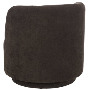 Safavieh Hayls Swivel Accent Chair – Stylish Comfort Meets Contemporary Elegance For Any Living Space Brown Wood,Fabric,Foam Ach1305a