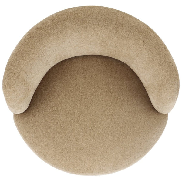 Safavieh Hayls Swivel Accent Chair In Warm Tan - Stylish, Comfortable, And Versatile Seating For Any Room ACH1305B