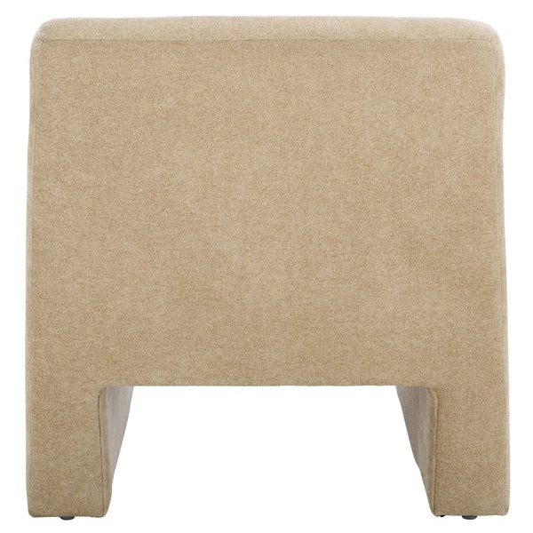 Safavieh Swip Accent Chair In Soft Sand - Elegant Design For Comfort & Style In Any Living Space Or Office Sand Wood,Fabric,Foam Ach1306a