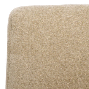 Safavieh Swip Accent Chair In Soft Sand - Elegant Design For Comfort & Style In Any Living Space Or Office Sand Wood,Fabric,Foam Ach1306a
