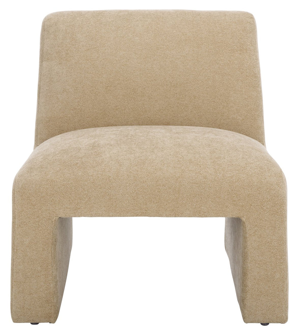 Safavieh Swip Accent Chair In Soft Sand - Elegant Design For Comfort & Style In Any Living Space Or Office Sand Wood,Fabric,Foam Ach1306a