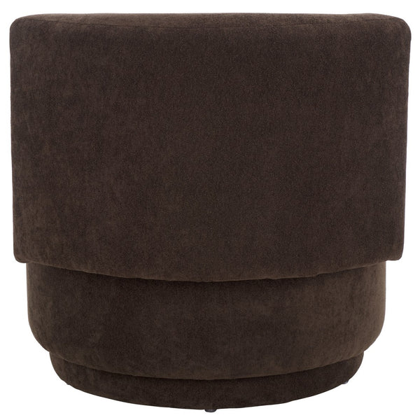 Safavieh Rhyt Accent Chair - Timeless Craftsmanship, Elegant Design, Comfort And Style For Any Living Space Brown Wood,Fabric,Foam Ach1307a