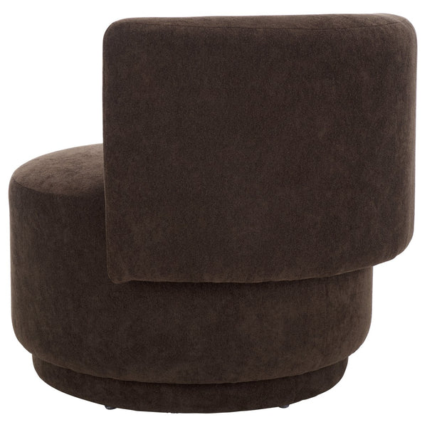Safavieh Rhyt Accent Chair - Timeless Craftsmanship, Elegant Design, Comfort And Style For Any Living Space Brown Wood,Fabric,Foam Ach1307a