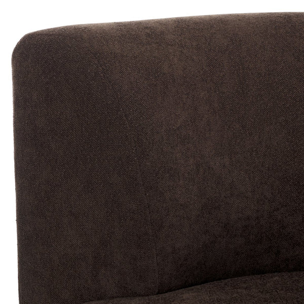 Safavieh Rhyt Accent Chair - Timeless Craftsmanship, Elegant Design, Comfort And Style For Any Living Space Brown Wood,Fabric,Foam Ach1307a