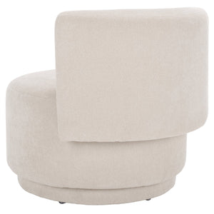 Safavieh Rhyt Accent Chair - Timeless Craftsmanship, Elegant Design, Comfort And Style For Any Living Space Beige Wood,Fabric,Foam Ach1307b