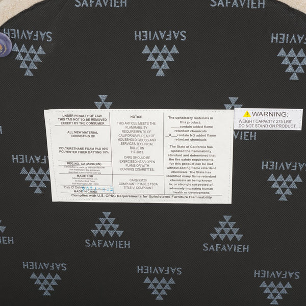 Safavieh Rhyt Accent Chair - Timeless Craftsmanship, Elegant Design, Comfort And Style For Any Living Space Beige Wood,Fabric,Foam Ach1307b