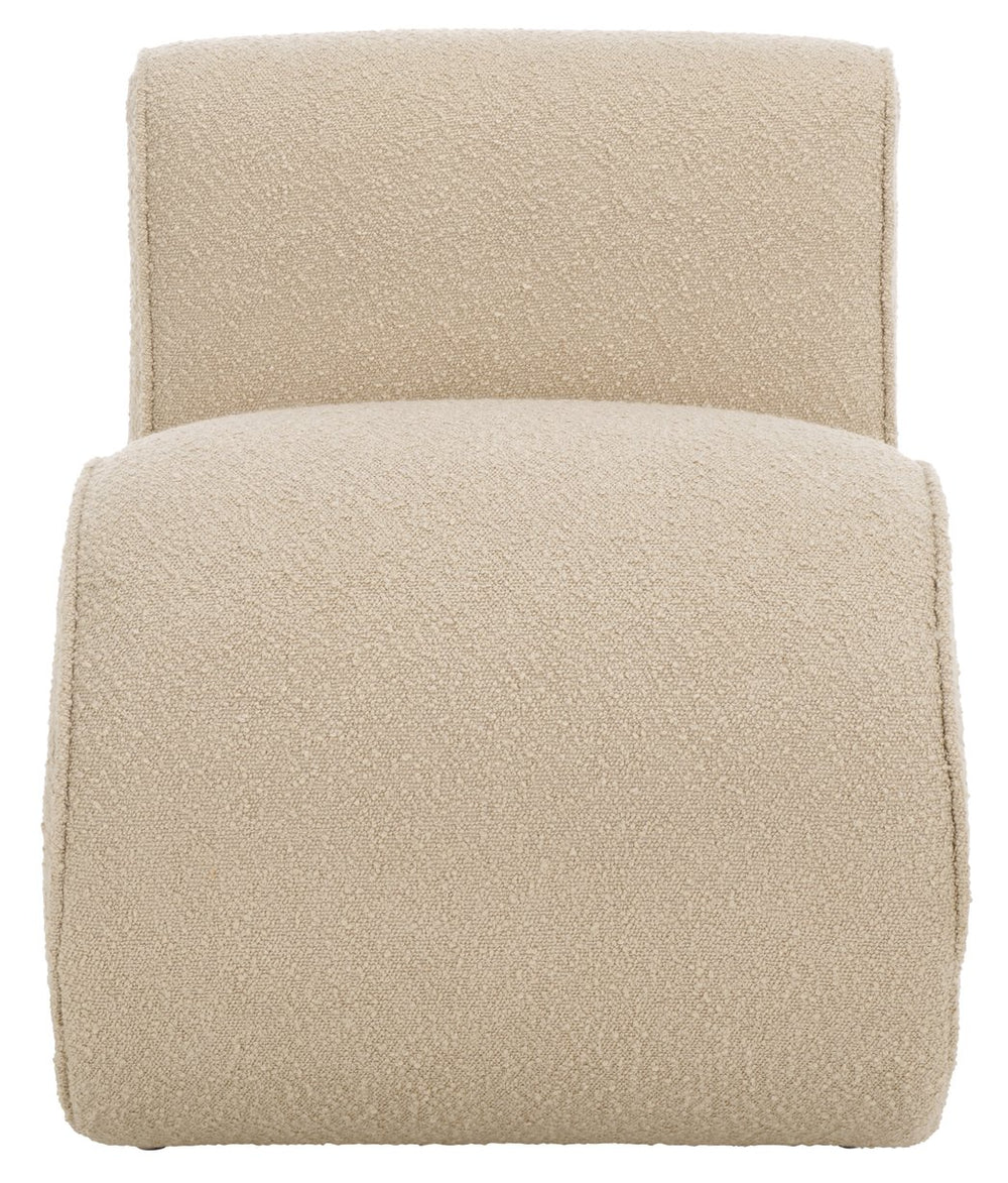 Safavieh Mikk Accent Chair - Beige, Chic Design For Ultimate Comfort And Style, Perfect For Modern Living Spaces Beige Wood,Fabric,Foam Ach1308a