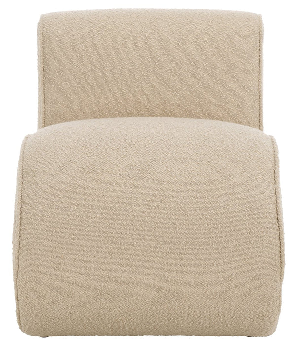 Safavieh Mikk Accent Chair - Beige, Chic Design For Ultimate Comfort And Style, Perfect For Modern Living Spaces Beige Wood,Fabric,Foam Ach1308a