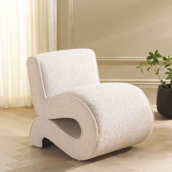 Safavieh Mikk Accent Chair - Beige, Chic Design For Ultimate Comfort And Style, Perfect For Modern Living Spaces Beige Wood,Fabric,Foam Ach1308a
