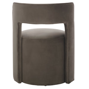 Safavieh Jojo Accent Chair - Elevate Your Home Decor With Timeless Elegance And Ultimate Comfort Today! Chocolate Wood ,Fabric ,Foam Ach1310a