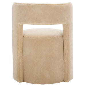 Safavieh Jojo Accent Chair - Elevate Your Home Decor With Timeless Elegance And Ultimate Comfort Today! Beige Wood ,Fabric ,Foam Ach1310c