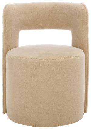 Safavieh Jojo Accent Chair - Elevate Your Home Decor With Timeless Elegance And Ultimate Comfort Today! Beige Wood ,Fabric ,Foam Ach1310c