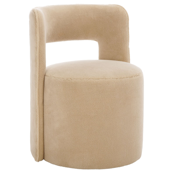 Safavieh Jojo Accent Chair - Elevate Your Home Decor With Timeless Elegance And Ultimate Comfort Today! Beige Wood ,Fabric ,Foam Ach1310c