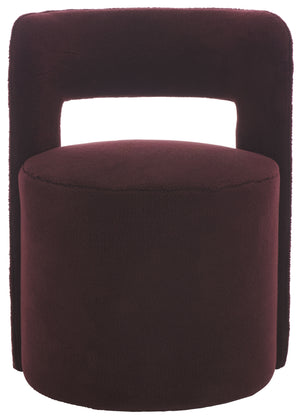 Safavieh Jojo Accent Chair - Elevate Your Home Decor With Timeless Elegance And Ultimate Comfort Today! Bordeaux Wood ,Fabric ,Foam Ach1310d