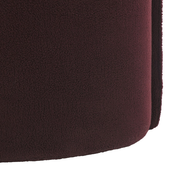Safavieh Jojo Accent Chair - Stylish Comfort For Modern Living Spaces, Durable Upholstery & Timeless Design Bordeaux Faux Shearling ACH1310D