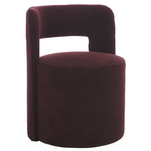 Safavieh Jojo Accent Chair - Elevate Your Home Decor With Timeless Elegance And Ultimate Comfort Today! Bordeaux Wood ,Fabric ,Foam Ach1310d