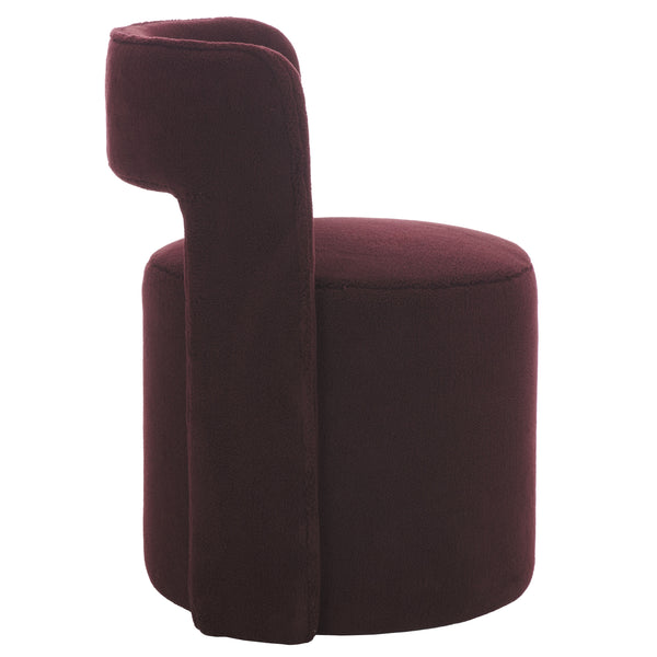 Safavieh Jojo Accent Chair - Elevate Your Home Decor With Timeless Elegance And Ultimate Comfort Today! Bordeaux Wood ,Fabric ,Foam Ach1310d
