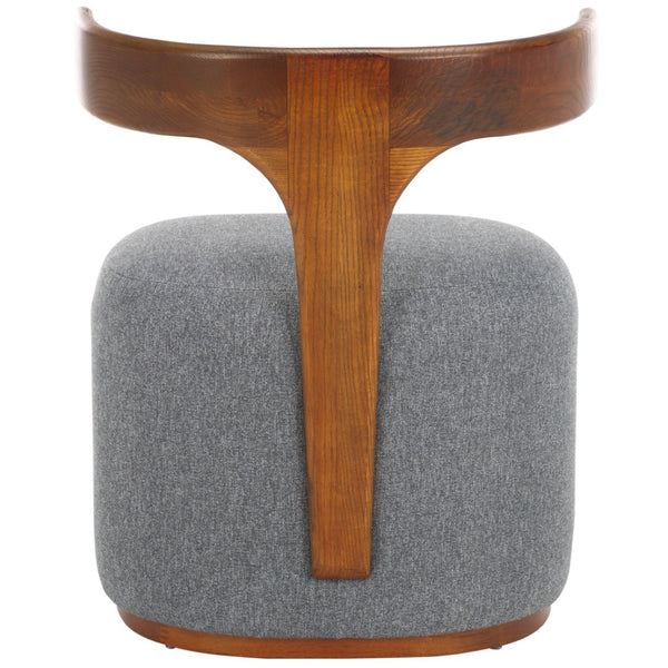 Safavieh Oreus Plush Teddy Velvet Accent Chair With Copper Tapered Legs - Mid-Century Style For Any Room ACH3400A