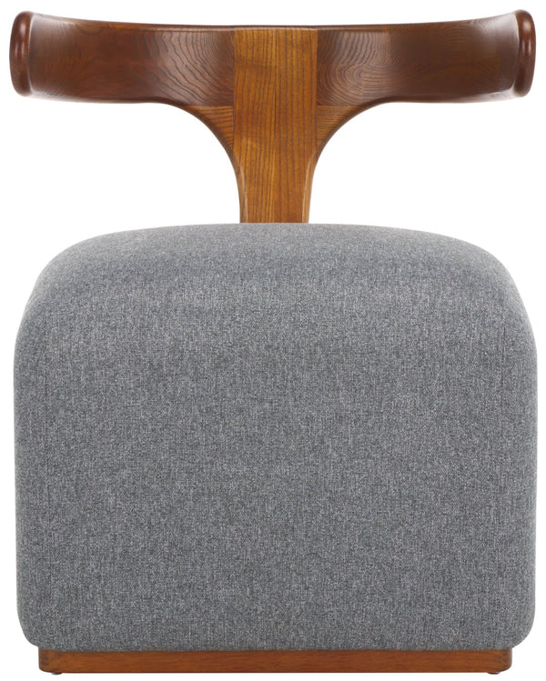 Safavieh Oreus Plush Teddy Velvet Accent Chair With Copper Tapered Legs - Mid-Century Style For Any Room ACH3400A