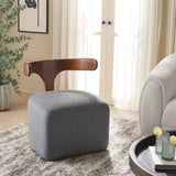 Safavieh Oreus Accent Chair Grey / Walnut ACH3400A