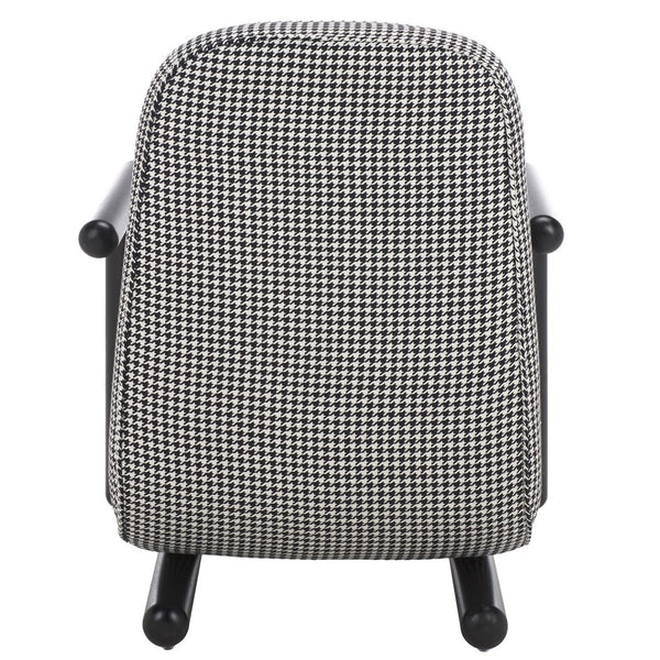 Safavieh Sein Accent Chair Black Houndstooth / Black ACH3401A