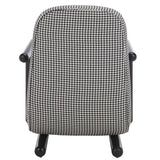 Safavieh Sein Accent Chair Black Houndstooth / Black ACH3401A