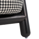 Safavieh Sein Accent Chair Black Houndstooth / Black ACH3401A