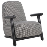 Safavieh Sein Accent Chair Black Houndstooth / Black ACH3401A