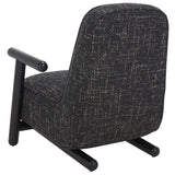 Safavieh Sein Accent Chair Black W/ White / Black ACH3401B