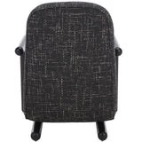 Safavieh Sein Accent Chair Black W/ White / Black ACH3401B