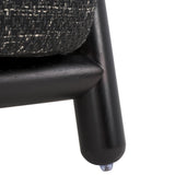 Safavieh Sein Accent Chair Black W/ White / Black ACH3401B