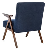 Safavieh Emyr Arm Chair Navy ACH4007C