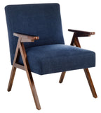 Safavieh Emyr Arm Chair Navy ACH4007C