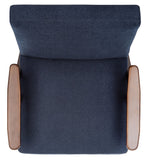 Safavieh Emyr Arm Chair Navy ACH4007C