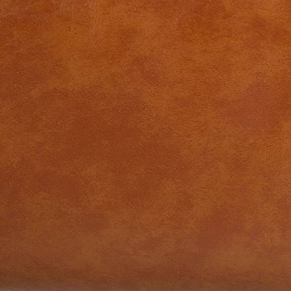 Safavieh Delfino Accent Chair - Mid-Century Modern Wingback Design With Vegan Leather And Tapered Legs Cognac ACH4009A