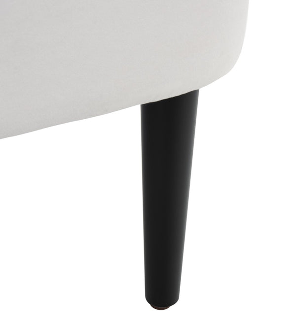 Safavieh Arlyss Accent Chair - Elegant Mid-Century Modern Design With Plush Upholstery For Timeless Comfort Light Grey ACH4010A