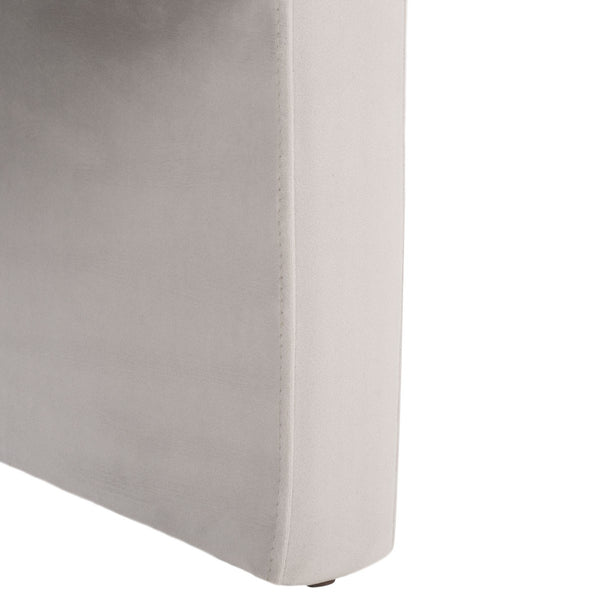 Safavieh Gisle Accent Chair Light Grey Velvet ACH4012B