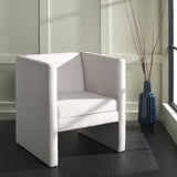 Safavieh Gisle Accent Chair Light Grey Velvet ACH4012B